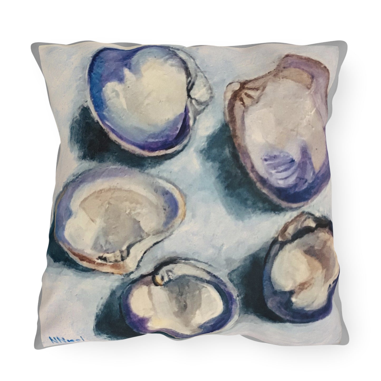 NNB - Chatham Clams Outdoor Pillows