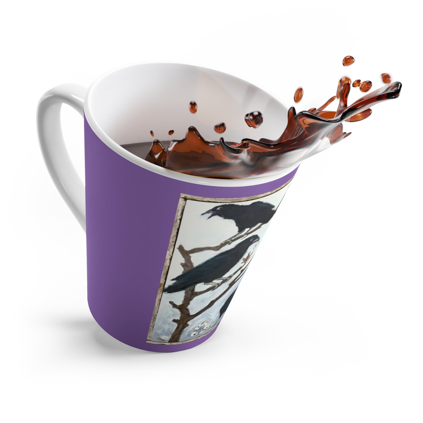 NNB - Five Crows Latte Mug