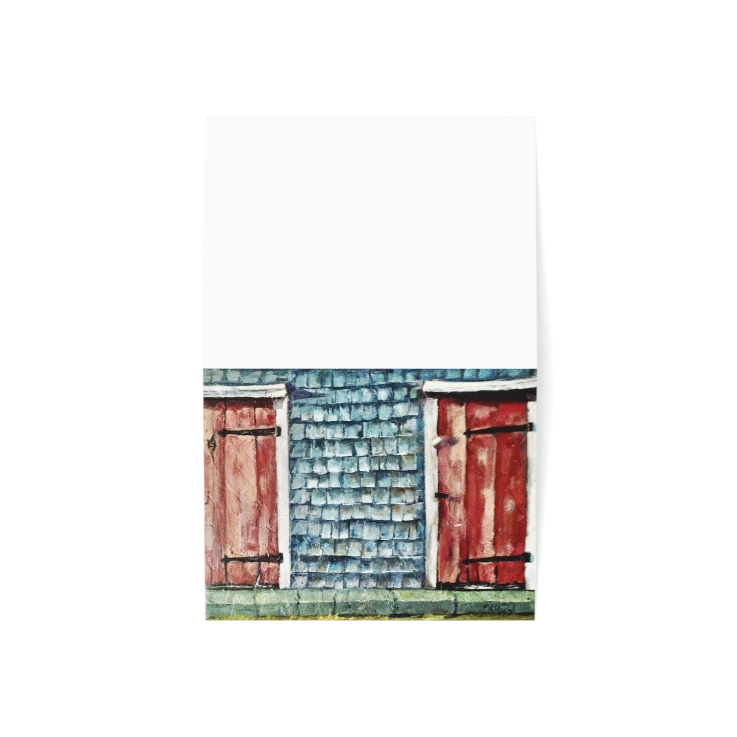 NNB-Wellfleet Oyster Shack Greeting Cards