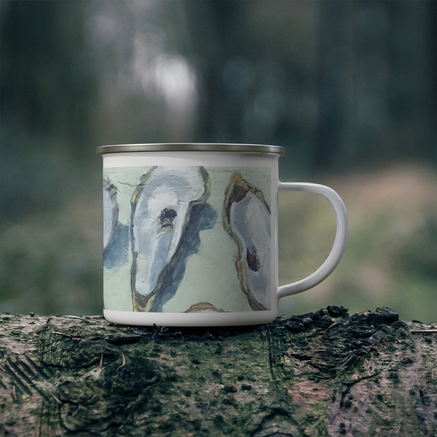 NNB - Enamel Oyster Shell Mug