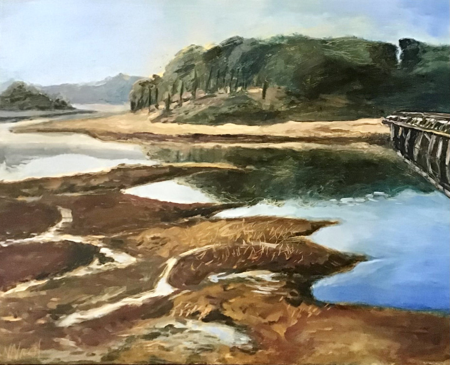 Waterscape - Low Tide at Duck Creek