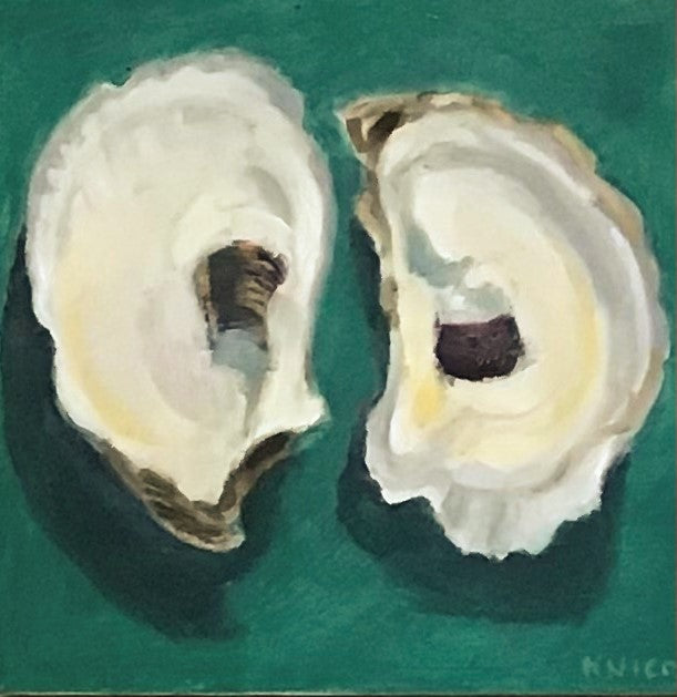 Wellfleet Oysters - Pair with cobalt