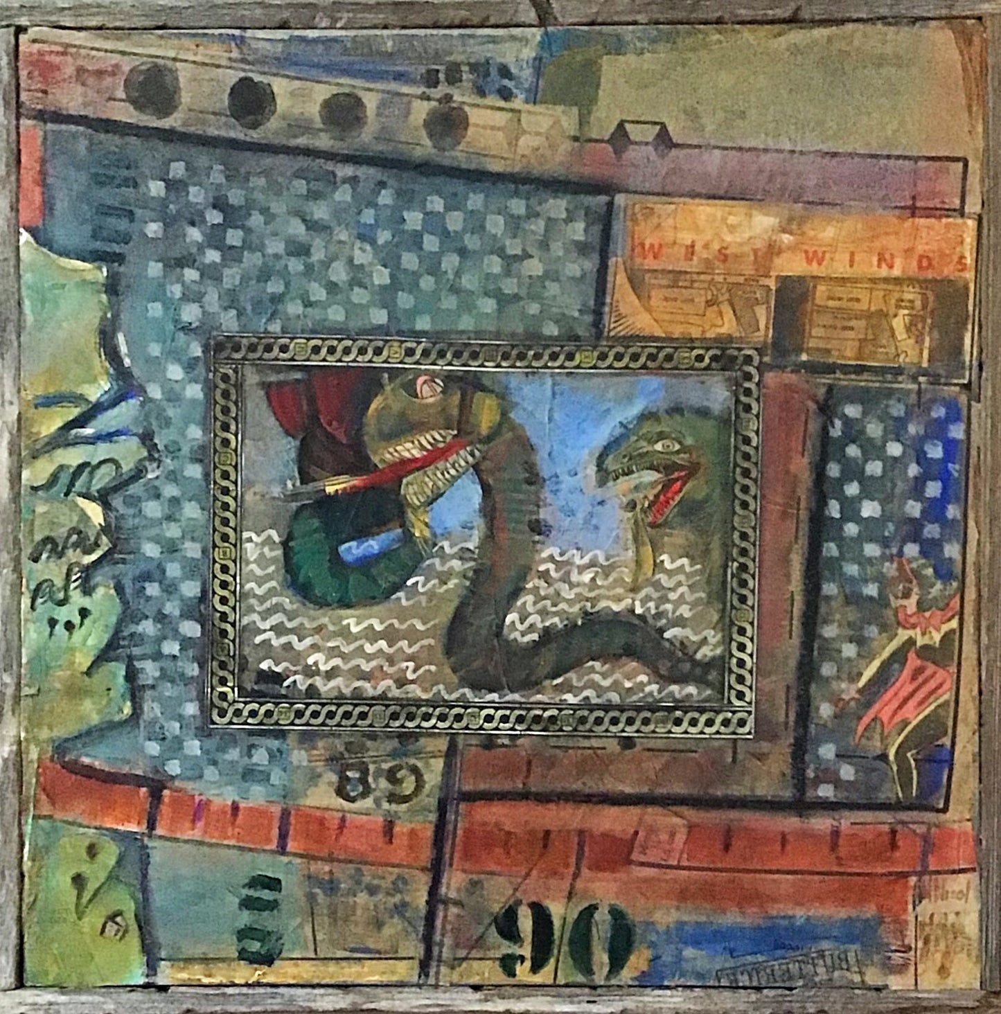 Collage - Falling off the Edge when the World was Flat