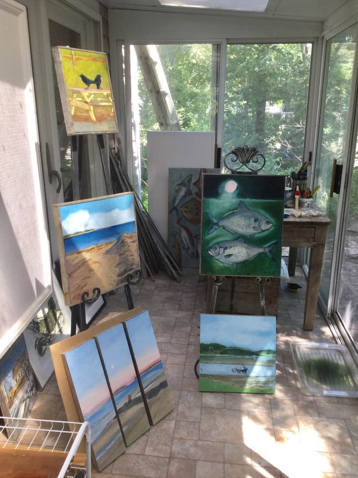 Announcing My Solarium & Custom Art Studio at Cahoon Hollow