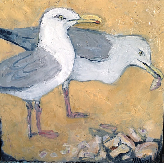 Bid Online Now ! "Herring Gulls" at PAAM silent auction