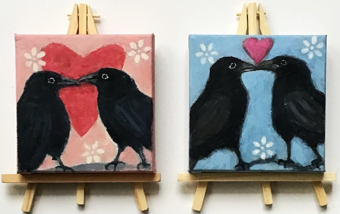 "Lovebirds" for Valentine's Day with $100 + purchase!