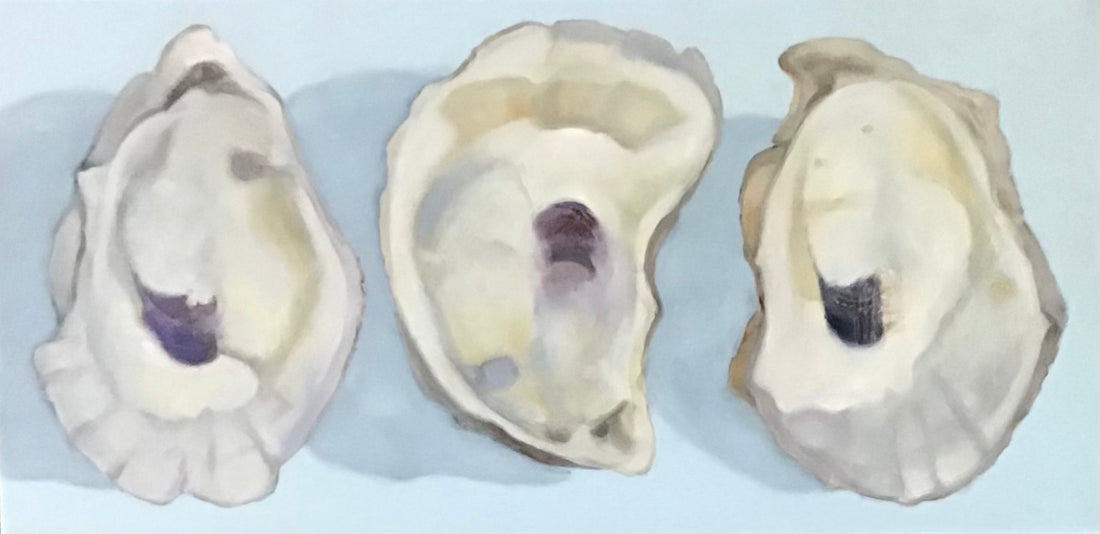 Wild Oyster Shells at ARTNOVA gallery.