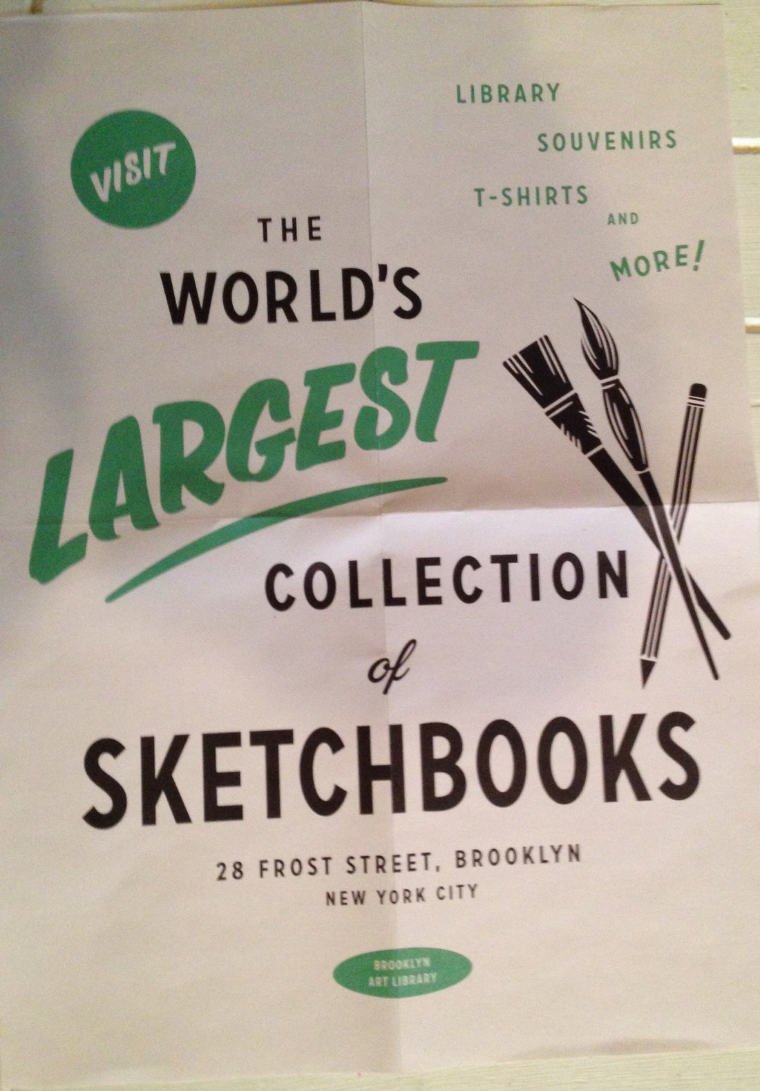 Sketchbook Project at the Brooklyn Art Library