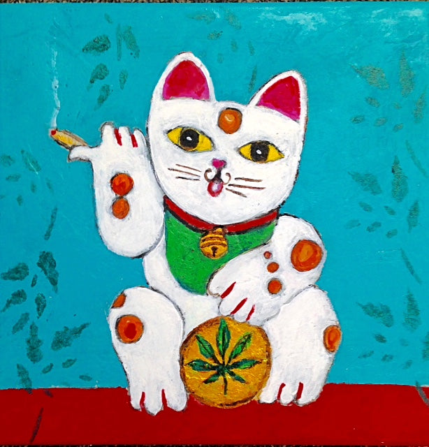 Lucky Cats Go Green