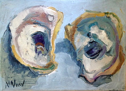 Wellfleet Oyster Paintings