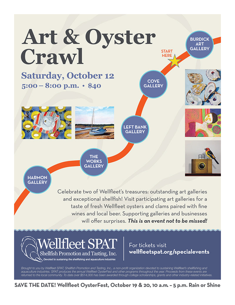 Art and Oyster Crawl sponsored by SPAT