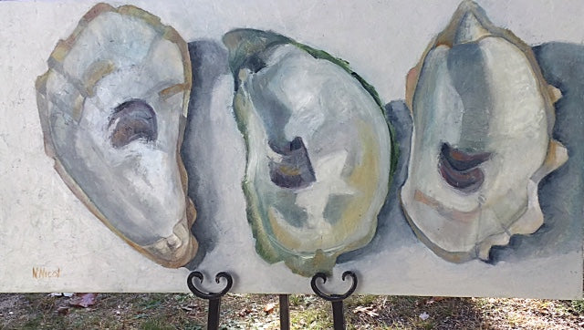Jumbo Wellfleet Oyster Painting