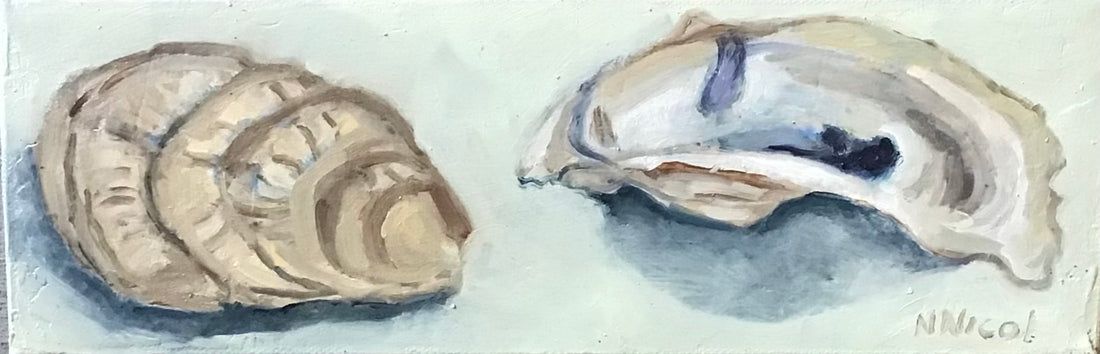 Oyster Paintings at Trove Gallery