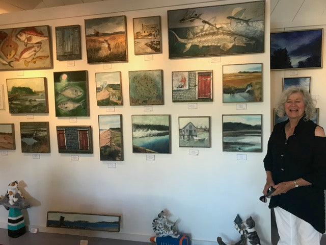 Opening Celebration at Burdick Art Gallery July 2018.