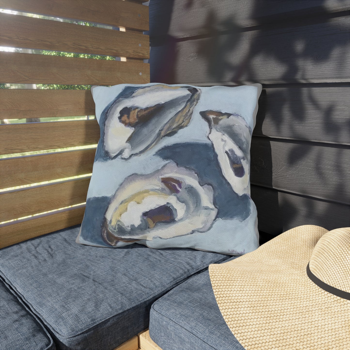 NNB - Oyster Shell Indoor - Outdoor Pillow