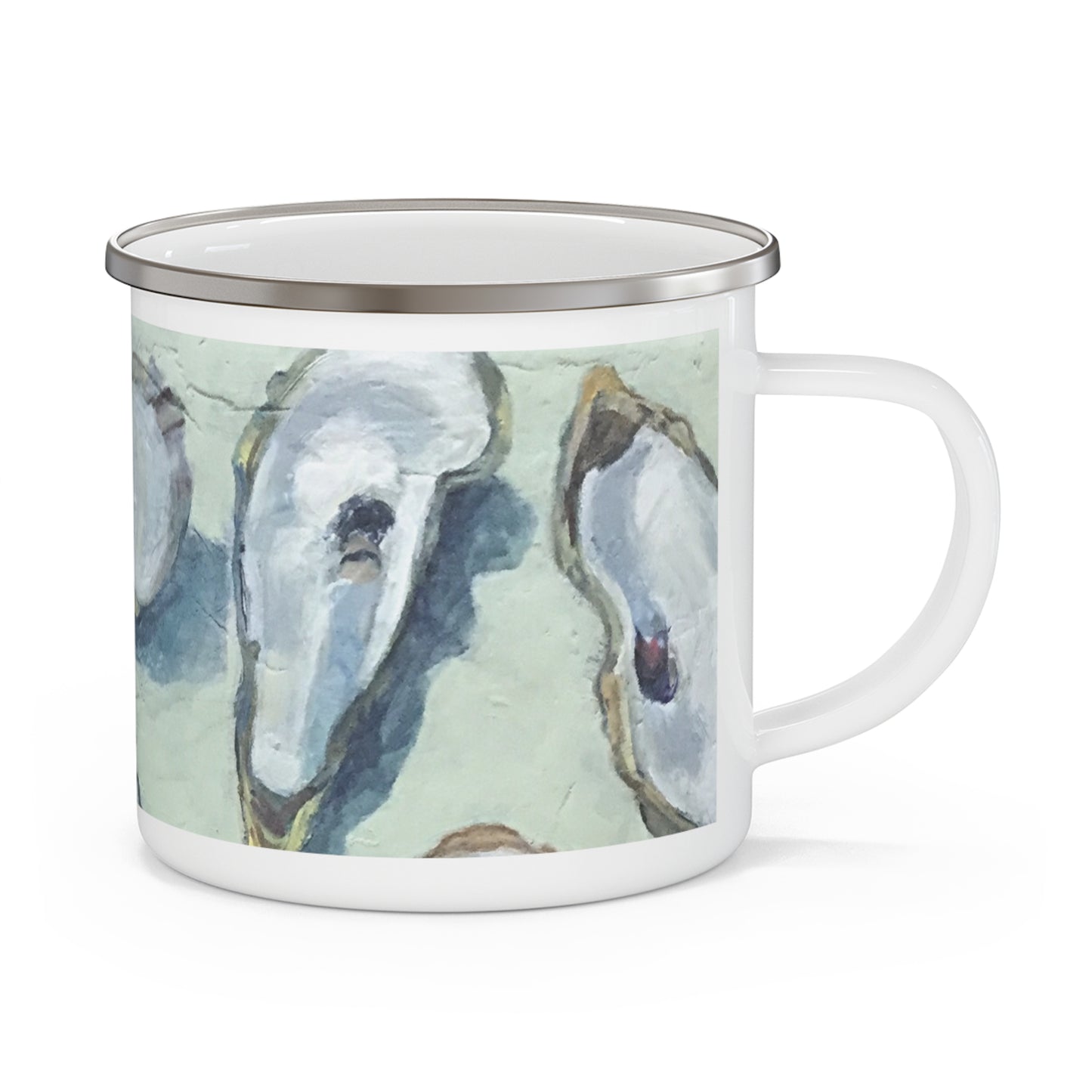 NNB - Enamel Oyster Shell Mug