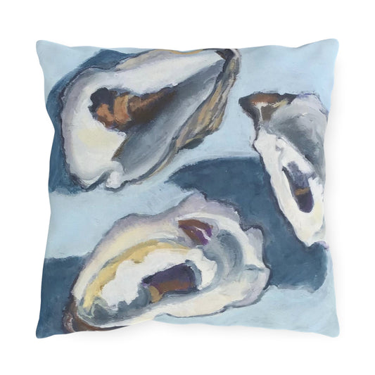NNB- Oyster Shells Outdoor Pillows