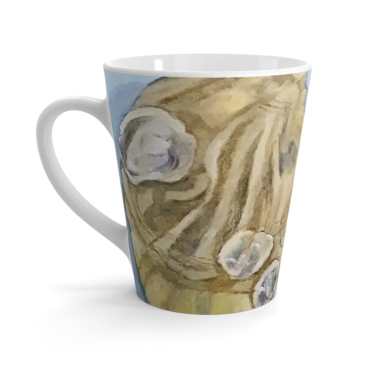 NNB -Wellfleet Oyster Shells Latte Cup