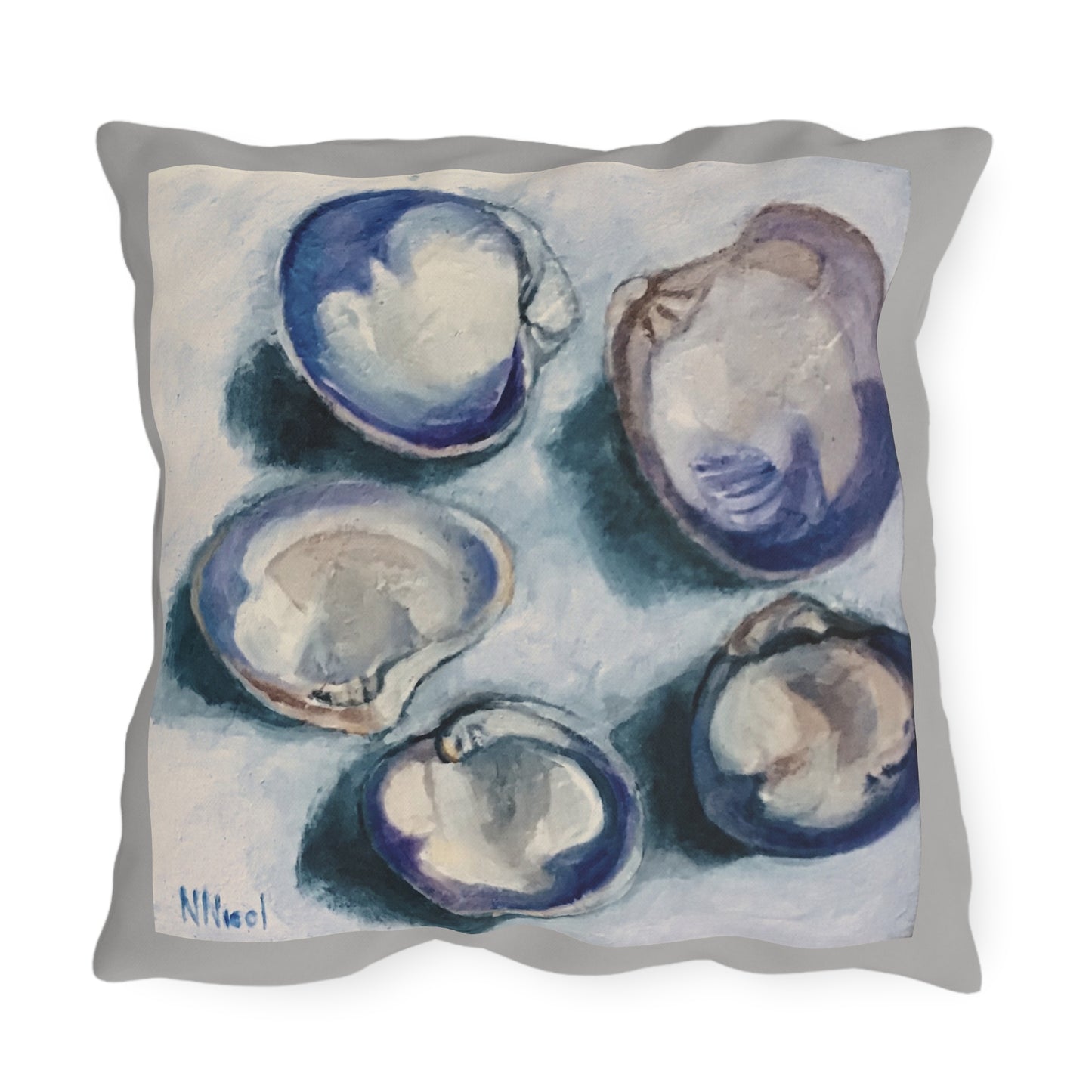 NNB - Chatham Clams Outdoor Pillows