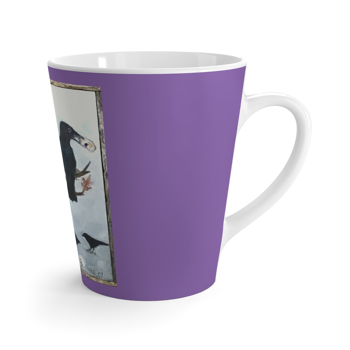 NNB - Five Crows Latte Mug