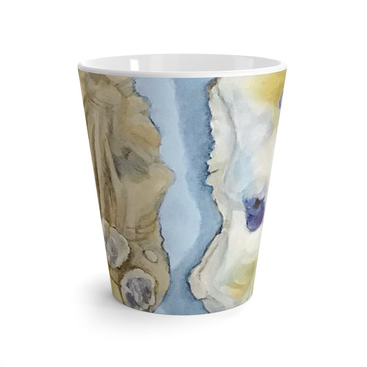 NNB -Wellfleet Oyster Shells Latte Cup