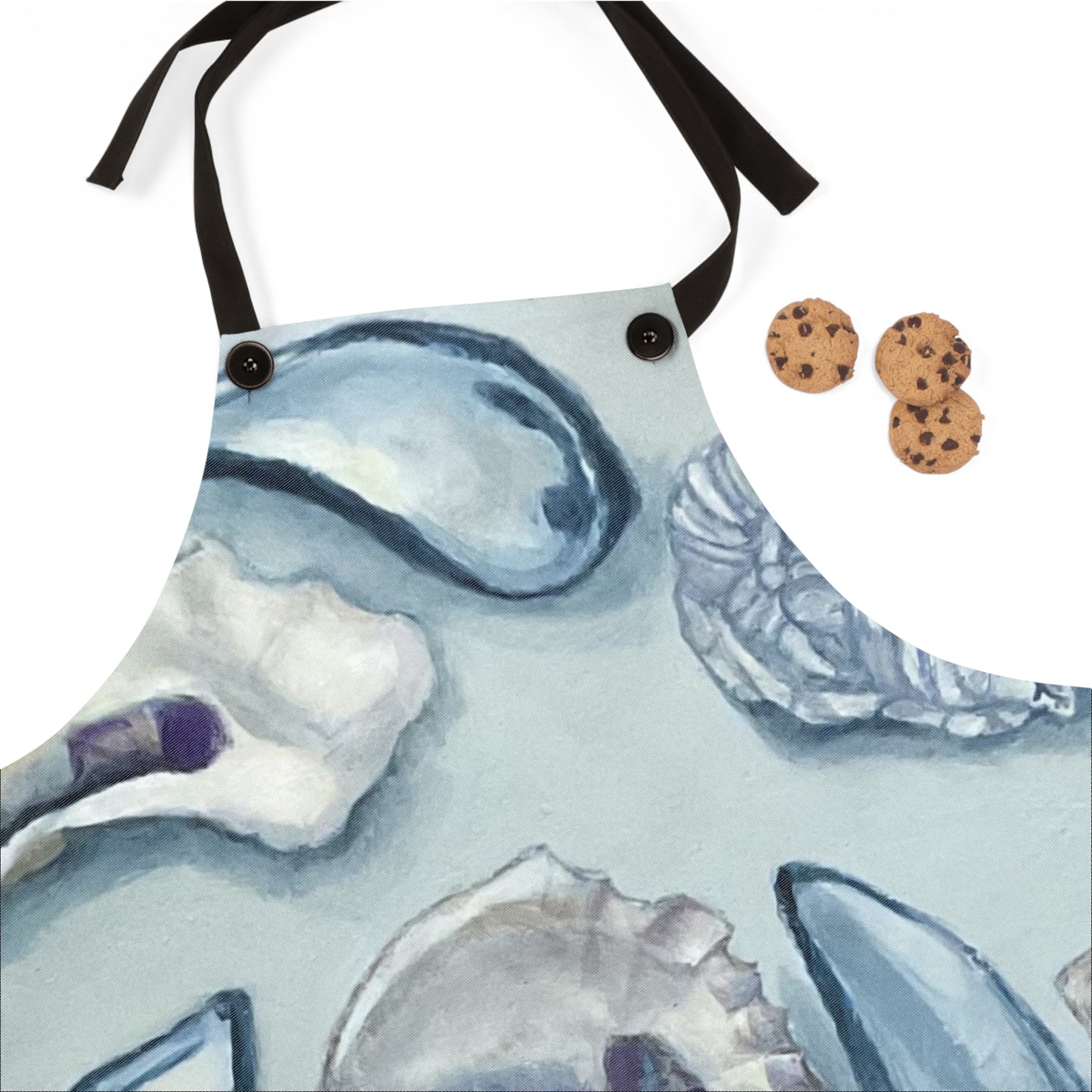 NNB - Oyster and Mussel Shell Apron (AOP)