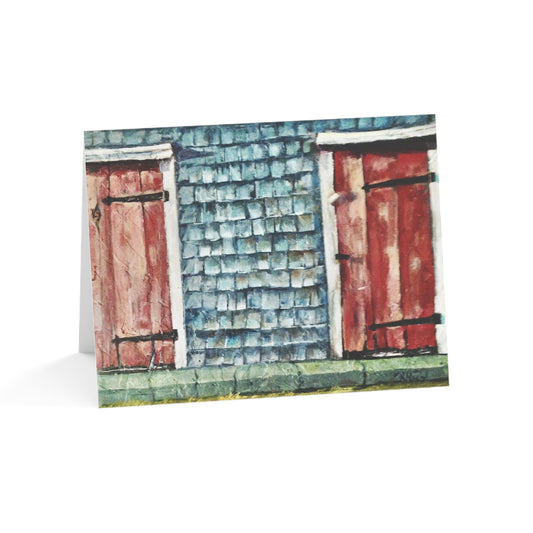 NNB-Wellfleet Oyster Shack Greeting Cards