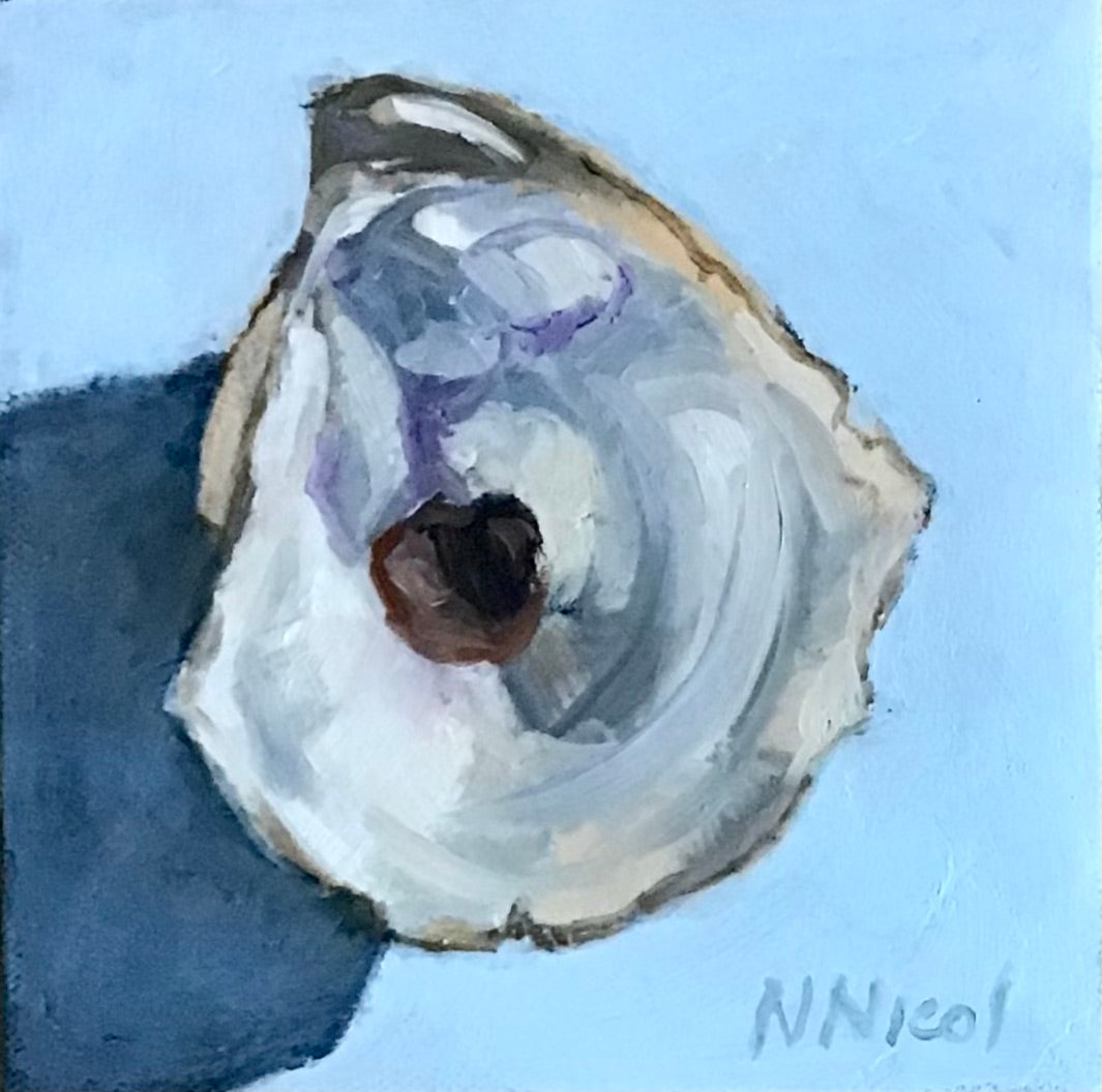 Just Oysters - Wild Wellfleet Oyster Shell