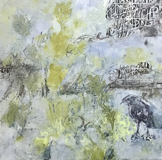 Paintings - Crow Talk