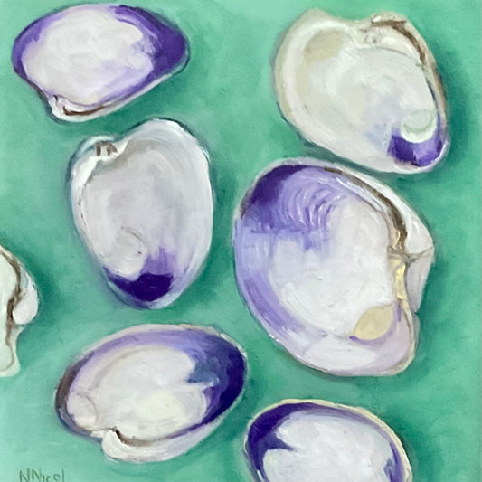 Paintings - Quahogs and Clams