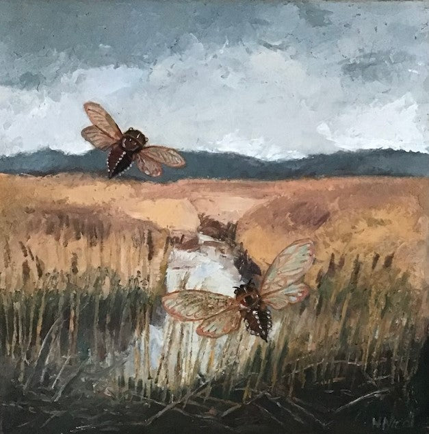 Paintings  - Duck Creek, Wellfleet with Cicadas
